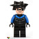 LEGO Nightwing s Modrá Truhla Symbol a Paže Minifigurka