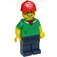 LEGO Pizza Delivery Muž Minifigurka