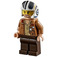 LEGO Poe Dameron s Medium Dark Tělová Bunda a Helma Minifigurka