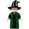 LEGO Profesor McGonagall s Černá Ohnutý Čepice Minifigurka