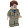 LEGO Profesor Remus Lupin s Tmavě žlutohnědá Tattered Oblek Minifigurka