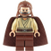 LEGO Qui-Gon Jinn s Plášť a Breathing Device Minifigurka