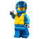 LEGO Race Loď Řidič Minifigurka