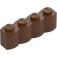 LEGO Červenohnědá Kostka 1 x 4 Log (30137)