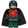 LEGO Robin s Tmavě zelená Nohy Minifigurka