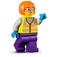 LEGO Sanitation Worker Shirley Keeper s Vibrant Žlutá Vesta Minifigurka