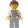 LEGO Scientist s Reddish Hnědá Vlasy Minifigurka