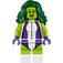 LEGO She-Hulk s Dark Fialová Ruce Minifigurka