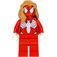 LEGO Spider-Dívka s Červená Oblek Minifigurka