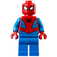 LEGO Spider-Muž s Modrá Nohy a Tmavě červená Webbing Minifigurka