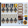 LEGO Sticker Sheet for Set 76399 (10100100)