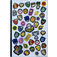 LEGO Sticker Sheet for Set 76399 (10100102)