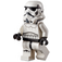 LEGO Stormtrooper (ženský) s Černá Boky Minifigurka