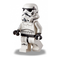 LEGO Stormtrooper s Reddish Hnědá Hlava Minifigurka