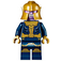 LEGO Thanos s Dark Modrá Paže a Helma s Printed Nohy  Minifigurka