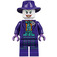 LEGO The Joker s Tmavě tyrkysová Vesta a Dark Fialová Fedora s Printed Nohy Minifigurka