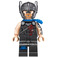 LEGO Thor s Pearl Dark Šedá Oblek s Helma a Scabbard Minifigurka