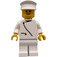 LEGO Town s Bílá Zipper Minifigurka