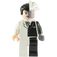 LEGO Two-Tvář s Černá Proužek Boky Minifigurka