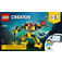 LEGO Underwater Robot 31090 Instrukce