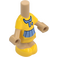 LEGO Micro Tělo s Layered Sukně s Modrá (101175)