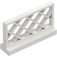 LEGO Bílá Plot 1 x 4 x 2 Lattice (3185)