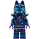 LEGO Vlk Maska Warrior s Dark Modrá Maska a Ramenní brnění Minifigurka