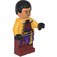 LEGO Wong s Bright Světlo oranžová Bunda Minifigurka