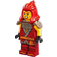 LEGO Wyldfyre s Tmavě červená Tunic Minifigurka