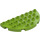 Duplo Limetková Deska 8 x 4 Semicircle (29304)