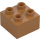 Duplo Středně tmavá tělová Kostka 2 x 2 (3437 / 89461)