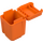 Duplo oranžová Garbage Can (73568)