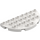 Duplo Bílá Deska 8 x 4 Semicircle (29304)