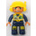 LEGO Airport Technician s Radio a Odznak a Velký Smile Figurka Duplo