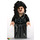 LEGO Bellatrix Lestrange s Černá Šaty a Dlouhé Černá Vlasy Minifigurka