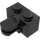 LEGO Black Paže Kostka 1 x 2 s 2 Paže Stubs (30014)