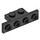 LEGO Black Konzola 1 x 2 - 1 x 4 se zaoblenými rohy (2436 / 10201)