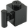 LEGO Black Kostka 1 x 1 s Rukojeť (2921 / 28917)