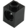 LEGO Black Kostka 1 x 1 s otvorem (6541)