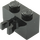 LEGO Black Kostka 1 x 2 s Vertikální Klip (mezera v klipu) (30237)