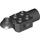LEGO Black Kostka 2 x 2 s Horizontální Rotation Joint a Socket (47452)
