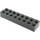 LEGO Black Kostka 2 x 8 (3007 / 93888)