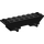 LEGO Black Auto Základna 2 x 8 x 1.333 (30277)