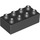LEGO Black Duplo Kostka 2 x 4 (3011 / 31459)