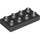 LEGO Black Duplo Deska 2 x 4 (4538 / 40666)