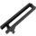 LEGO Černá Forklift Rails 2 x 3 x 7.6 Uzamykání pomocí 4 cvočků a držáku pružiny (4518 / 54669)