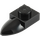 LEGO Black Deska 1 x 1 s Zub (35162 / 49668)