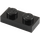 LEGO Black Deska 1 x 2 (3023 / 28653)
