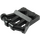 LEGO Black Deska 1 x 2 s Angled Tyčka Kliky (92692)