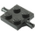 LEGO Black Deska 2 x 2 s Dva Kolo Holders (4600 / 67687)